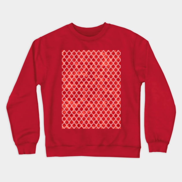 RED Christmas Ornaments Crewneck Sweatshirt by SartorisArt1